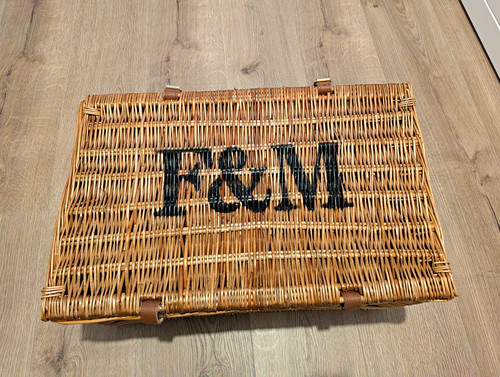Fortnum mason wicker basket - &,