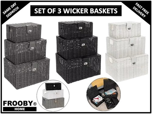 Set wicker resin - set, 3