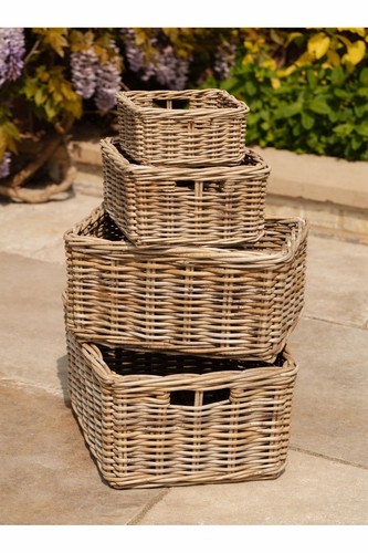Kubu wicker handmade basket - wicker,
