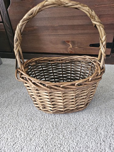 Wicker basket with - basket,