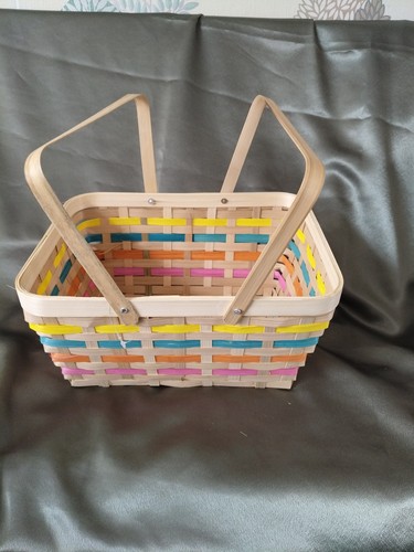New wicker basket - new,