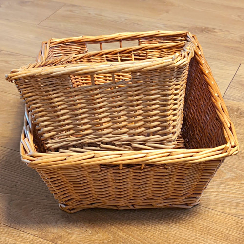 Set wicker storage - of,