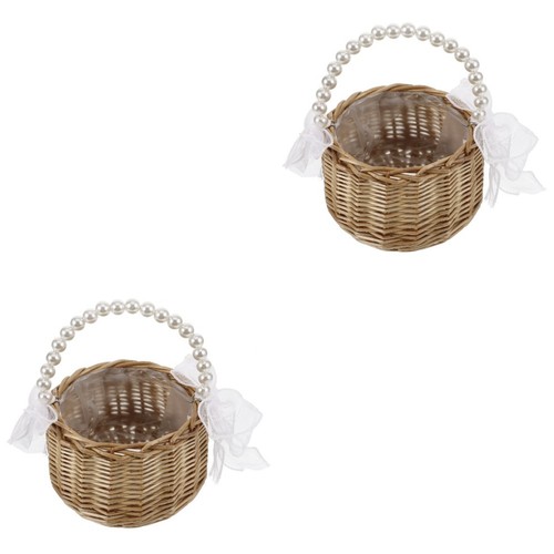 Wicker tote basket with - tote,