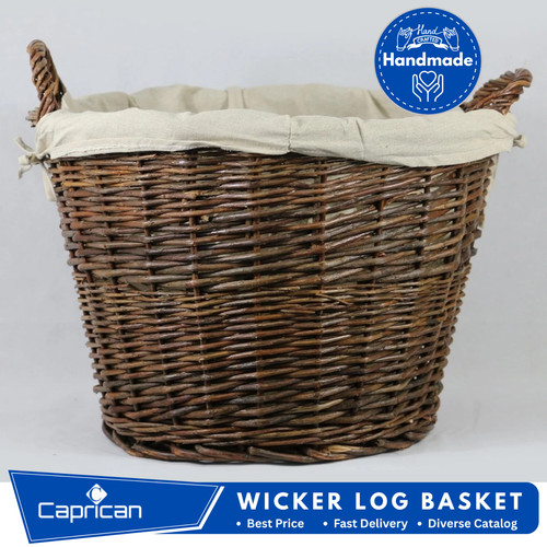 Handmade large rustic - rustic, wicker