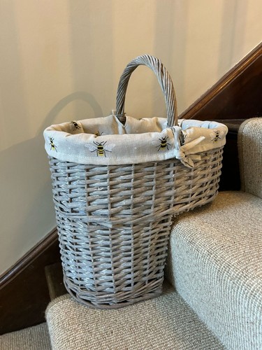 Grey wash wicker - wicker, basket
