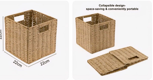 Wicker storage baskets with - wicker,