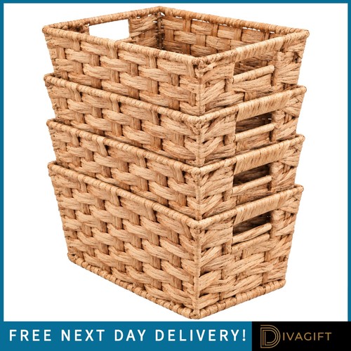 Storage baskets set woven - storage,