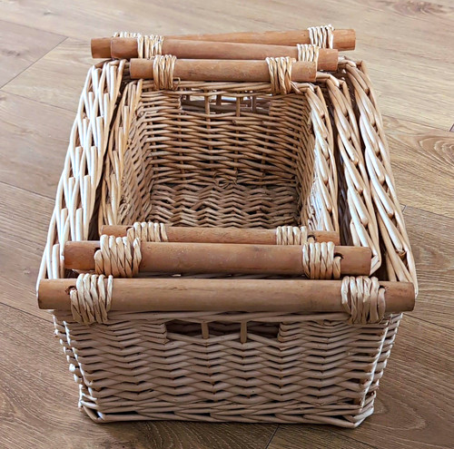 Set wicker storage - set, of