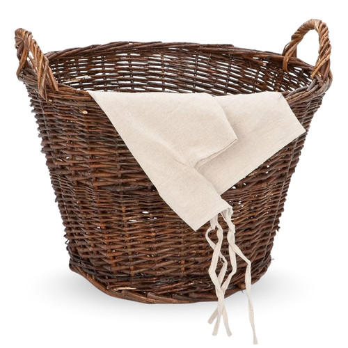 Wicker basket with - wicker,