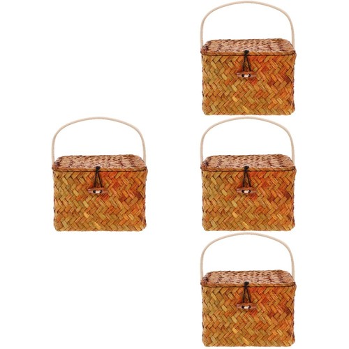 4pcs reusable woven - reusable,