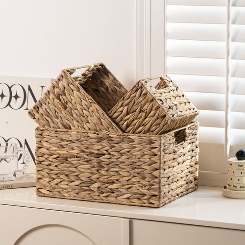 Natural water hyacinth - natural, wicker
