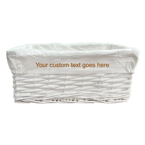 Personalised text large white - large,