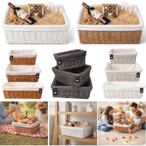 Wicker willow storage - storage, baskets